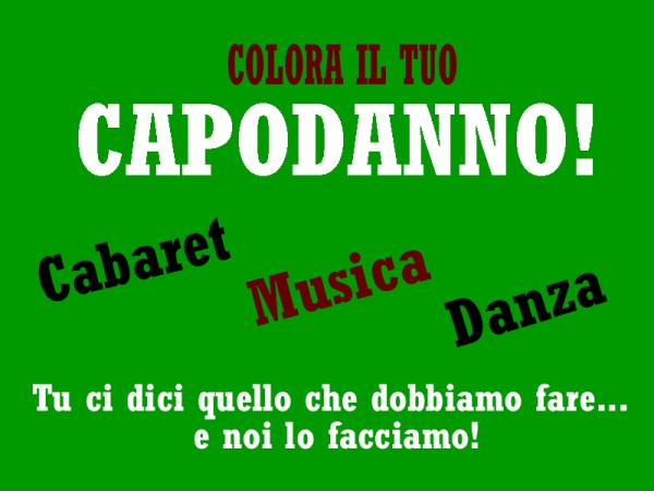 Proposte spettacoli per Capodanno