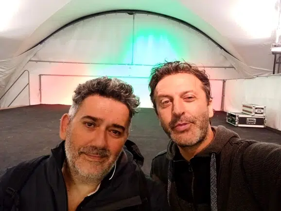 Andrea Vasumi il comico romagnolo a suon di patacca