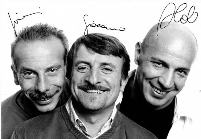 Organizzazione eventi aziendali con Aldo Giovanni e Giacomo agenzia Samigo