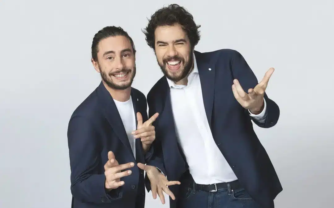 I Panpers sono Andrea Pisani e Luca Peracino conduttori Only Fun